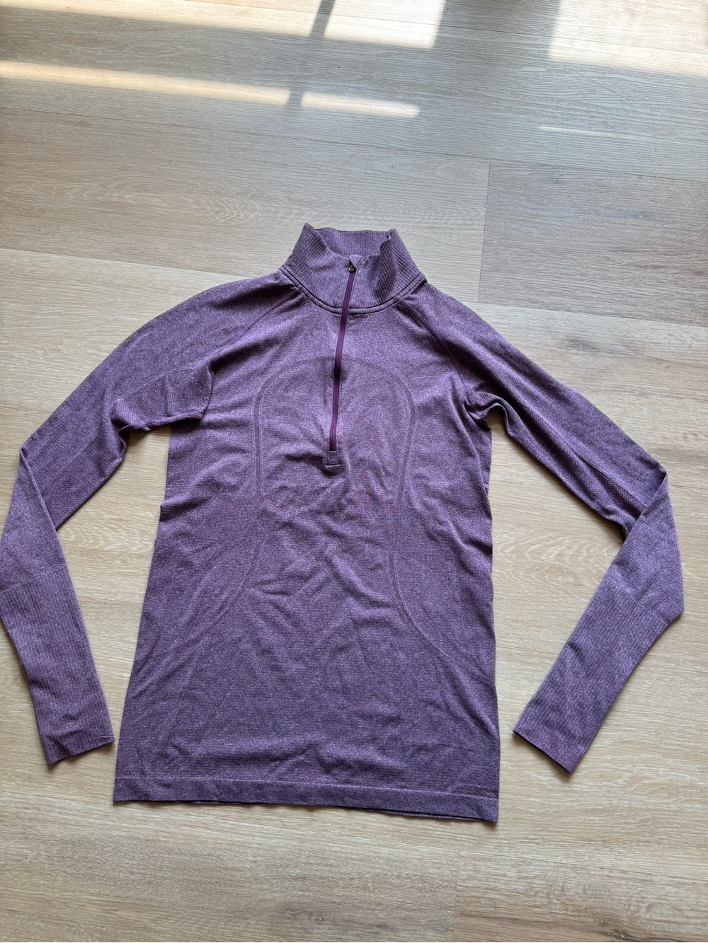 lululemon athletica Heather Plum Half‑Zip Pullover - Picture 10 of 10